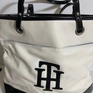 Tommy Hilfiger Womens Handbag White and black New without tags.